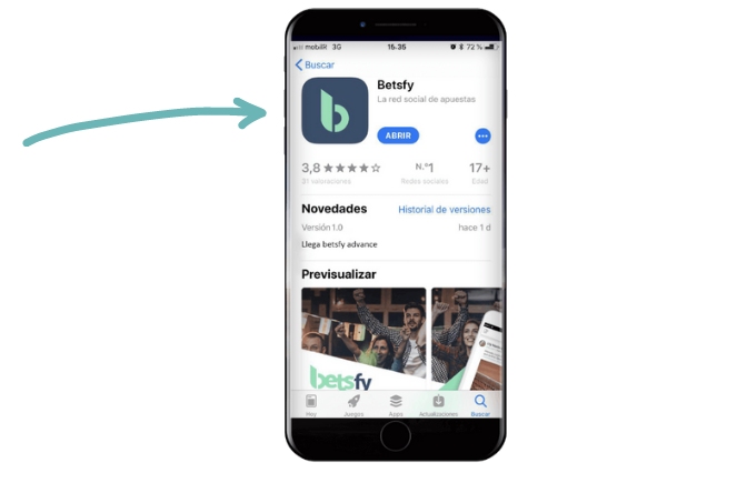 ¿Cómo descargar la app de Betsfy?