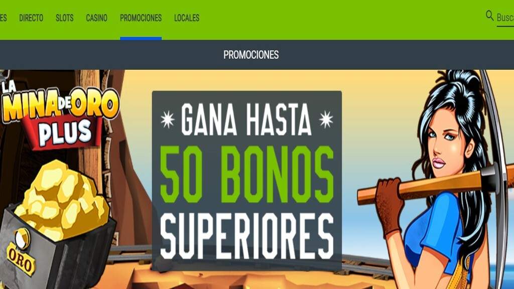 Promoción bonos superiores gratis de Codere España