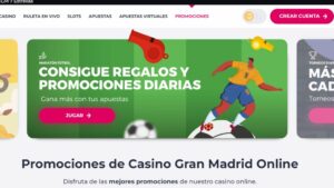 Promoción el calendario de fútbol de Casino Gran Madrid