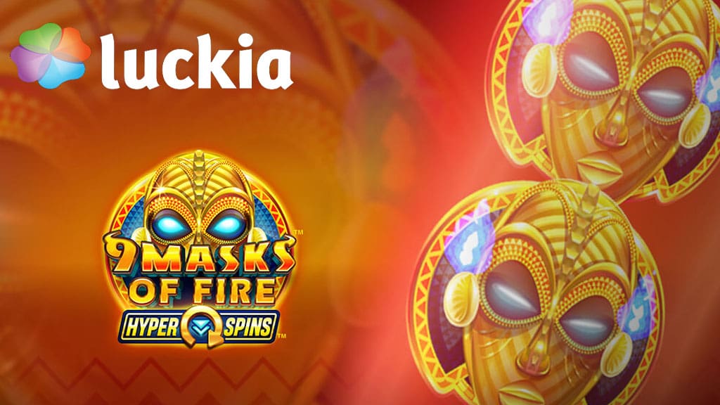 Promo 10 euros con la slot 9 Masks of Fire de Luckia España