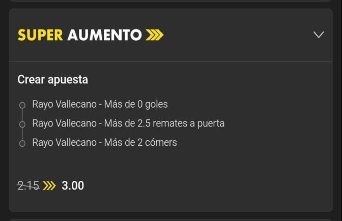 ¿Cómo funciona el super aumento de Bet365?